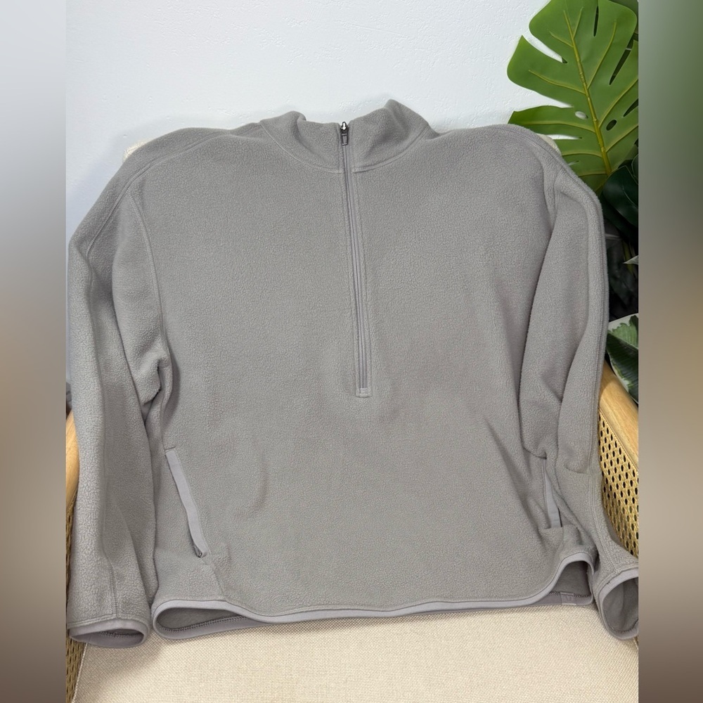Lululemon Oversized-Fit Fleece Half Zip Size medium - Picture 6 of 10